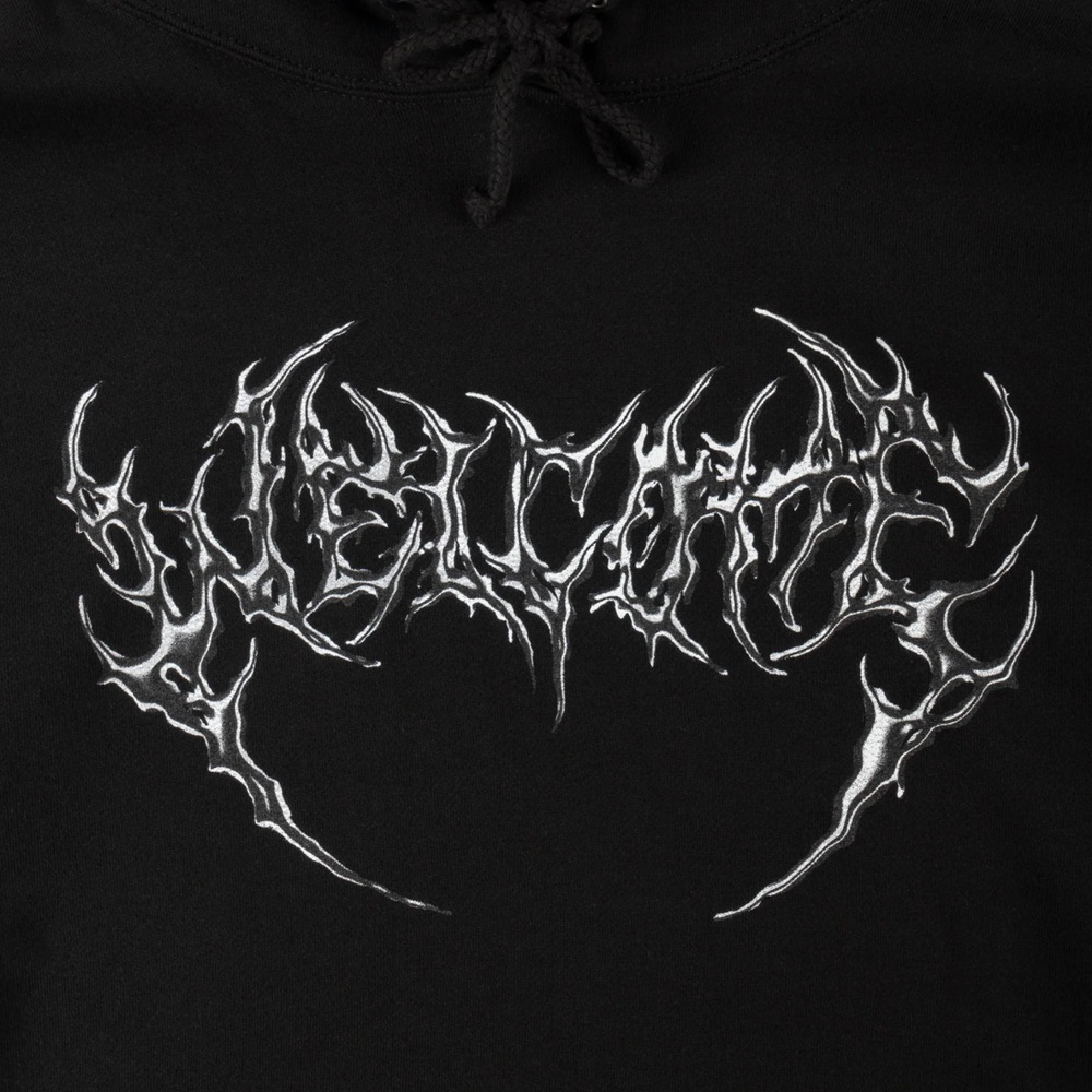 Welcome Skateboards Chrome Fang Black Hoodie [Size: S]
