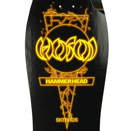 Hosoi OG Hammerhead Shocker Yellow Reissue Skateboard Deck
