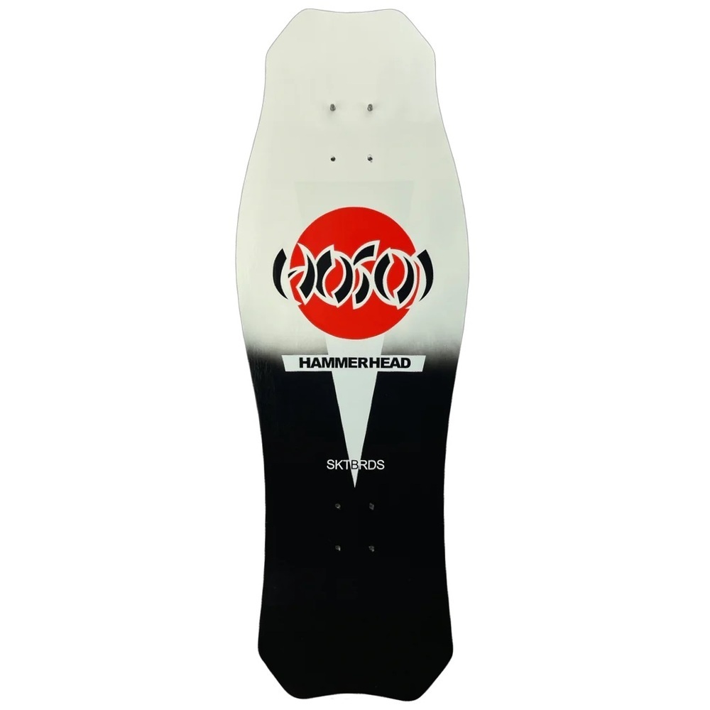 Hosoi OG Hammerhead Double Take Gold Silver Skateboard Deck
