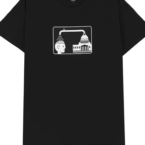 Alien Workshop Brainwash Black T-Shirt [Size: M]