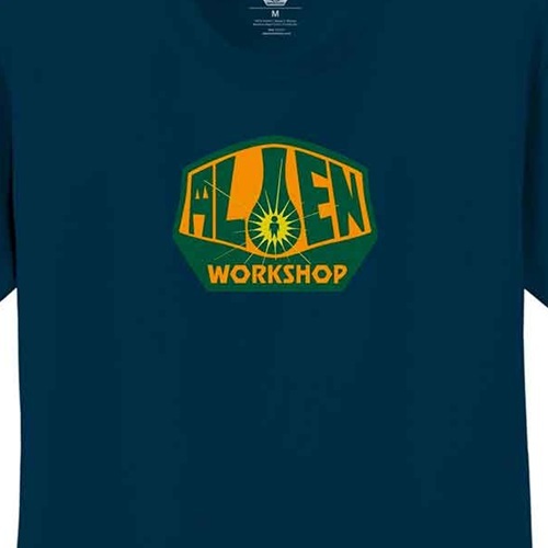 Alien Workshop OG Logo Navy T-Shirt [Size: S]
