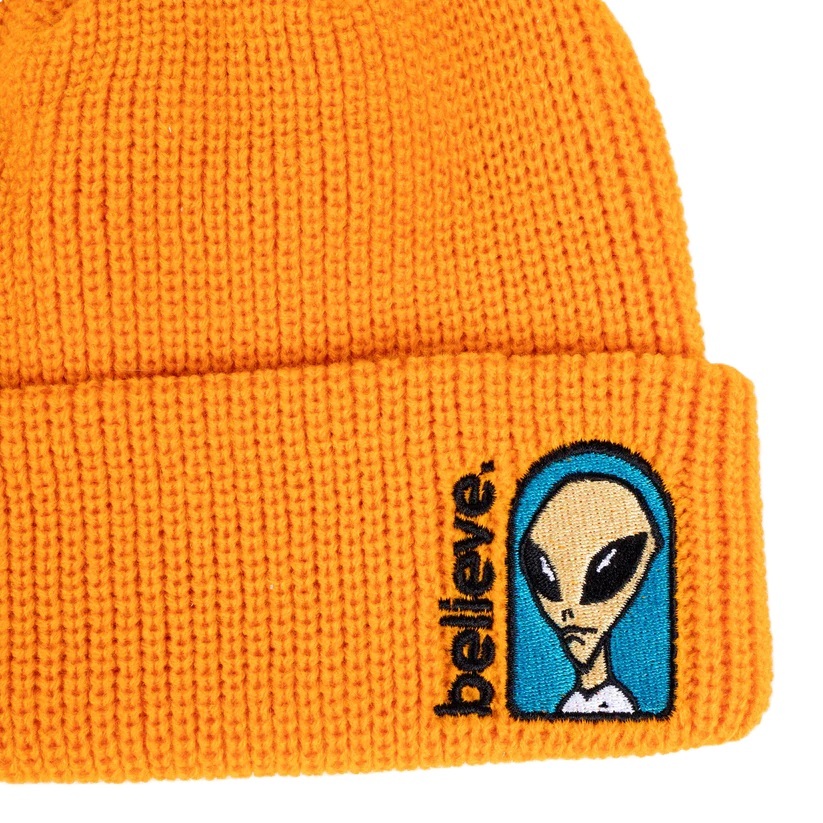 Alien Workshop Believe Emblem Orange Beanie