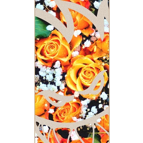 Spitfire Bighead Floral Clear 9 x 33 Skateboard Grip Tape Sheet