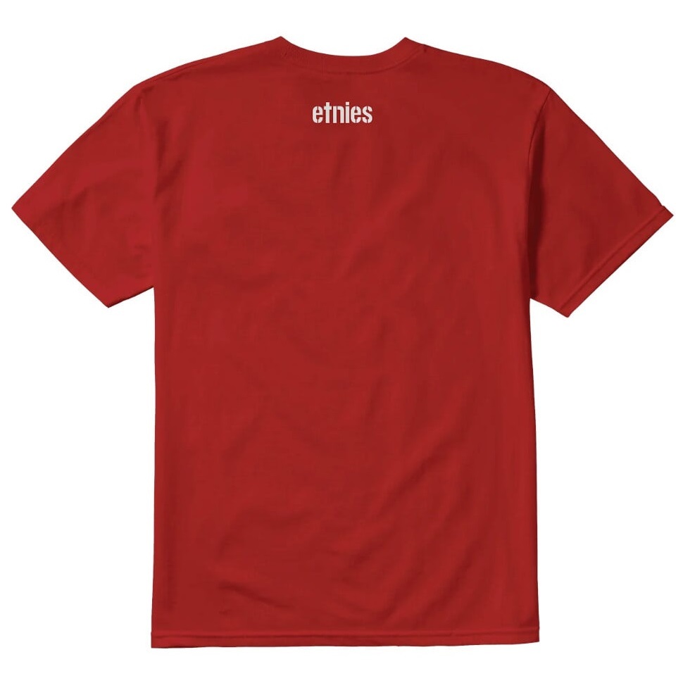Etnies Independent Red Kids T-Shirt [Size: S]