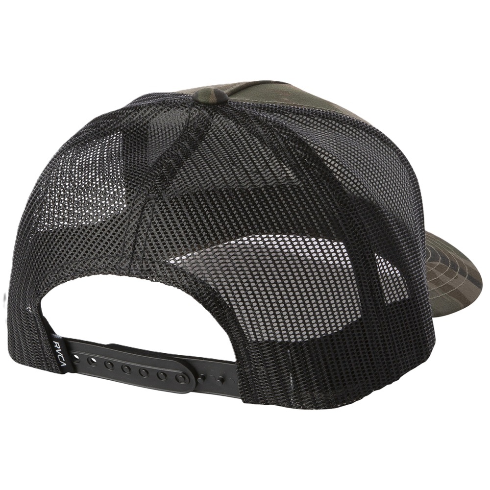RVCA VA ATW Curved Brim Camo Trucker Hat