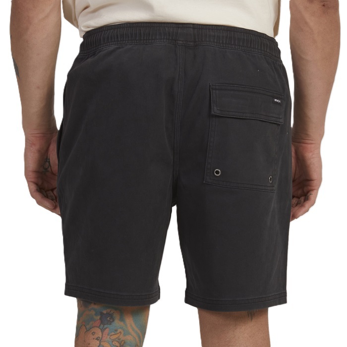 RVCA Escape Elastic Circa Black Shorts [Size: M]