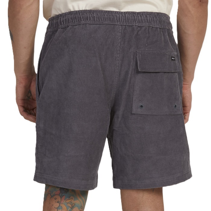 RVCA Escape Cord Elastic Circa Dark Slate Shorts [Size: M]