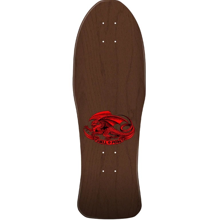 Powell Peralta Caballero Chinese Dragon Brown 10 Skateboard Deck