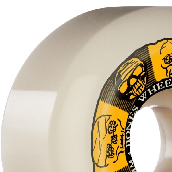 Bones X-Formula Black & Gold Wide Cut V6 99A 56mm Skateboard Wheels