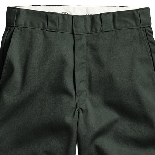 Dickies 42283 Multi Use Pocket Olive Green Shorts [Size: 34]