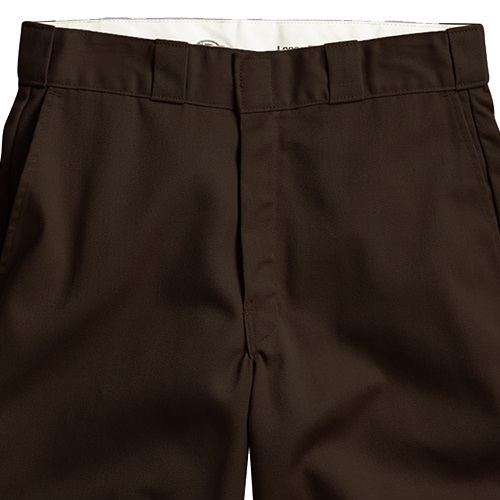 Dickies 42283 Multi Use Pocket Dark Brown Shorts [Size: 32]