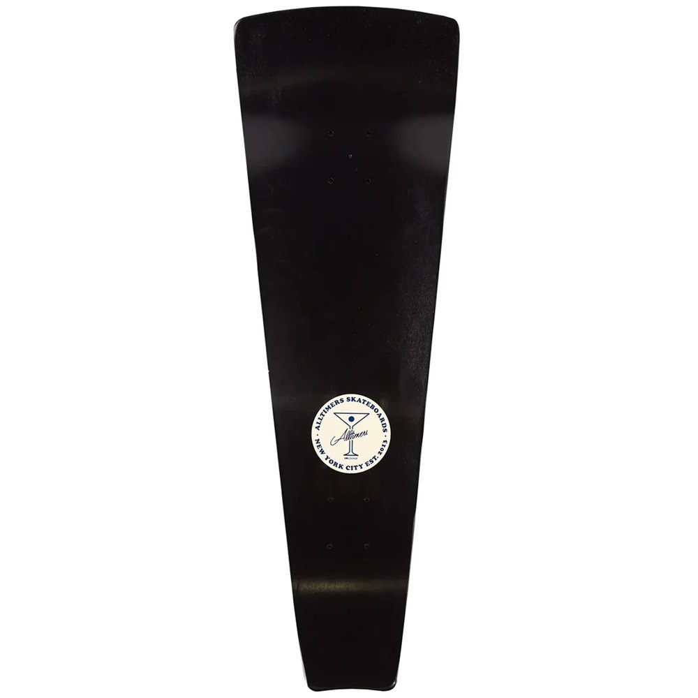 Alltimers Wheel of Fortune Green 9.75 Skateboard Deck