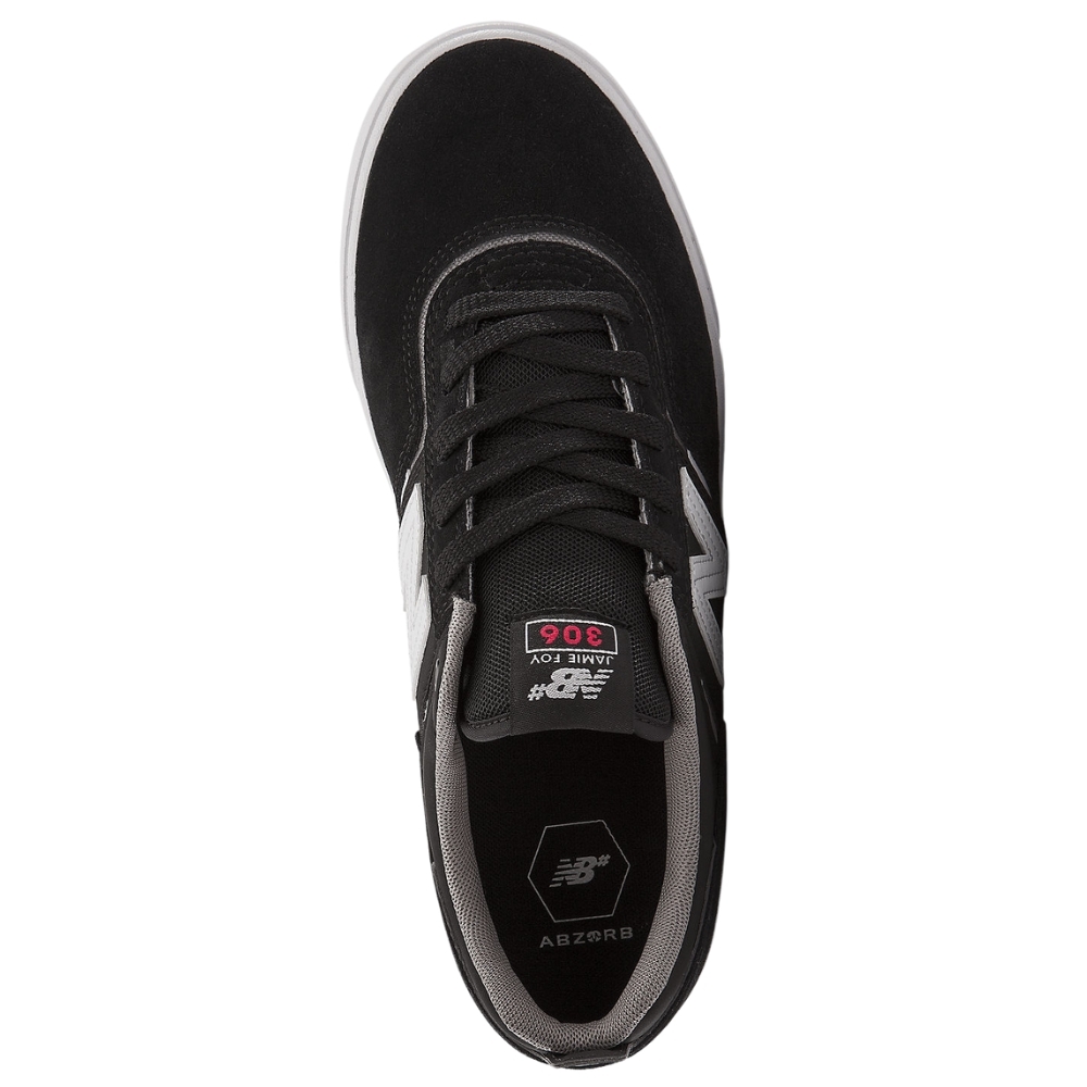New Balance Jamie Foy NM306BMS V1 Black White Mens Skate Shoes