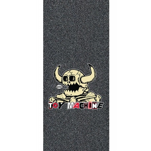 Mob Independent X Toy Machine Skull 9 x 33 Skateboard Grip Tape Sheet