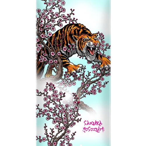 thumbnail image 2 of Flight Pro Shape 243 Yosozumi Tiger Powell-Peralta Deck In Blue – TITUS 2 of 11