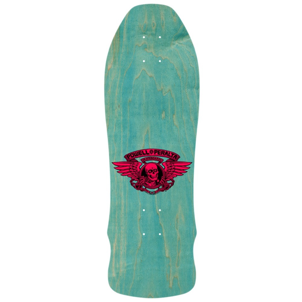 Powell Peralta Ripper Geegah Teal Pink Skateboard Deck