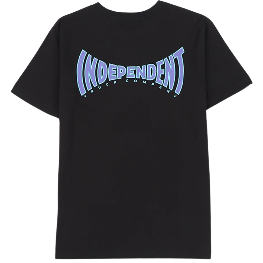 Independent Spanning Original Fit Black Youth T-Shirt [Size: 10]