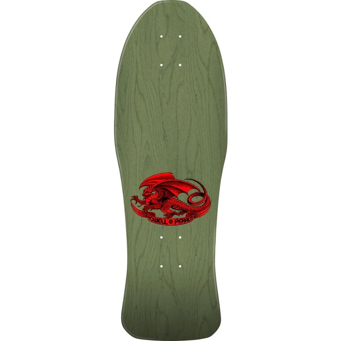 Powell Peralta Caballero Chinese Dragon Sage Green 10 Skateboard Deck