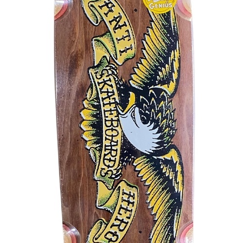 Anti Hero Mis-Registered Eagle Brown 9.18 Skateboard Deck