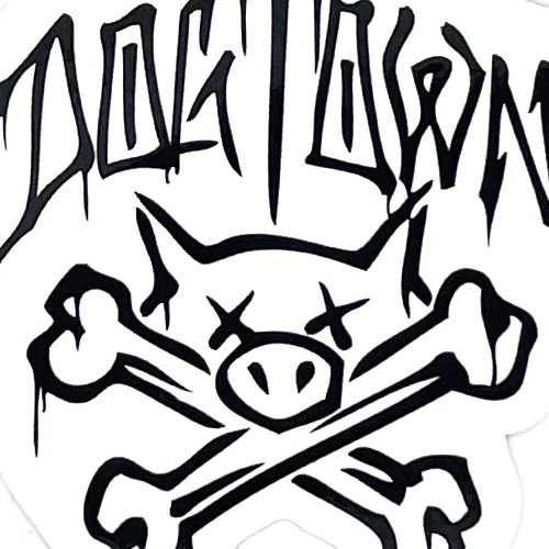 Dogtown Pig & Bones Sticker