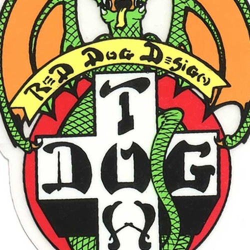Dogtown Red Dog OG 70s Sticker