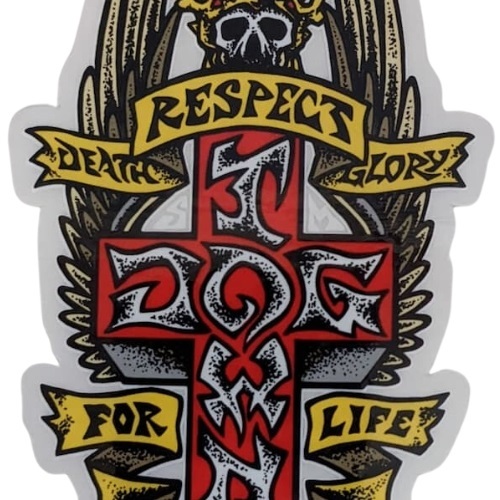 Dogtown Respect Sticker