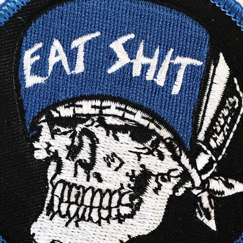 Dogtown Suicidal Skates Eat Shit Blue Patch