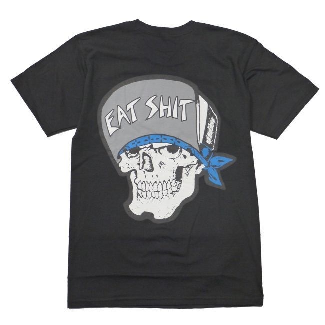 Dogtown Suicidal Skates Eat Shit Black T-Shirt [Size: L]