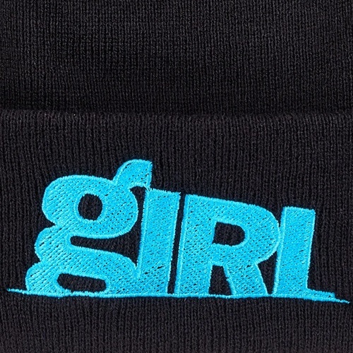 Girl Rising Black Beanie