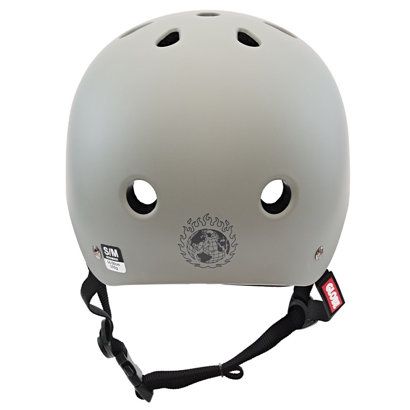 Globe Goodstock Matte Gunmetal Bandana Certified Helmet