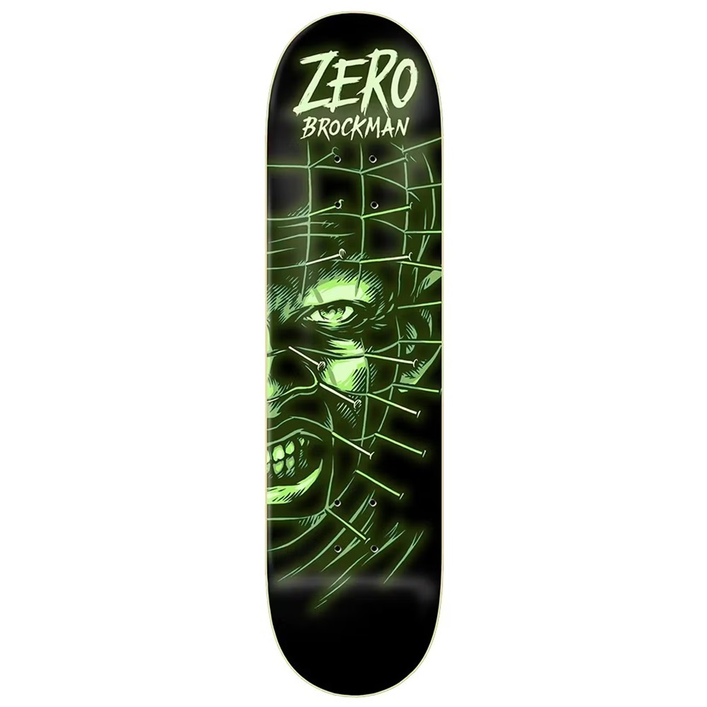 Zero Fright Night GITD James Brockman 8.25 Skateboard Deck