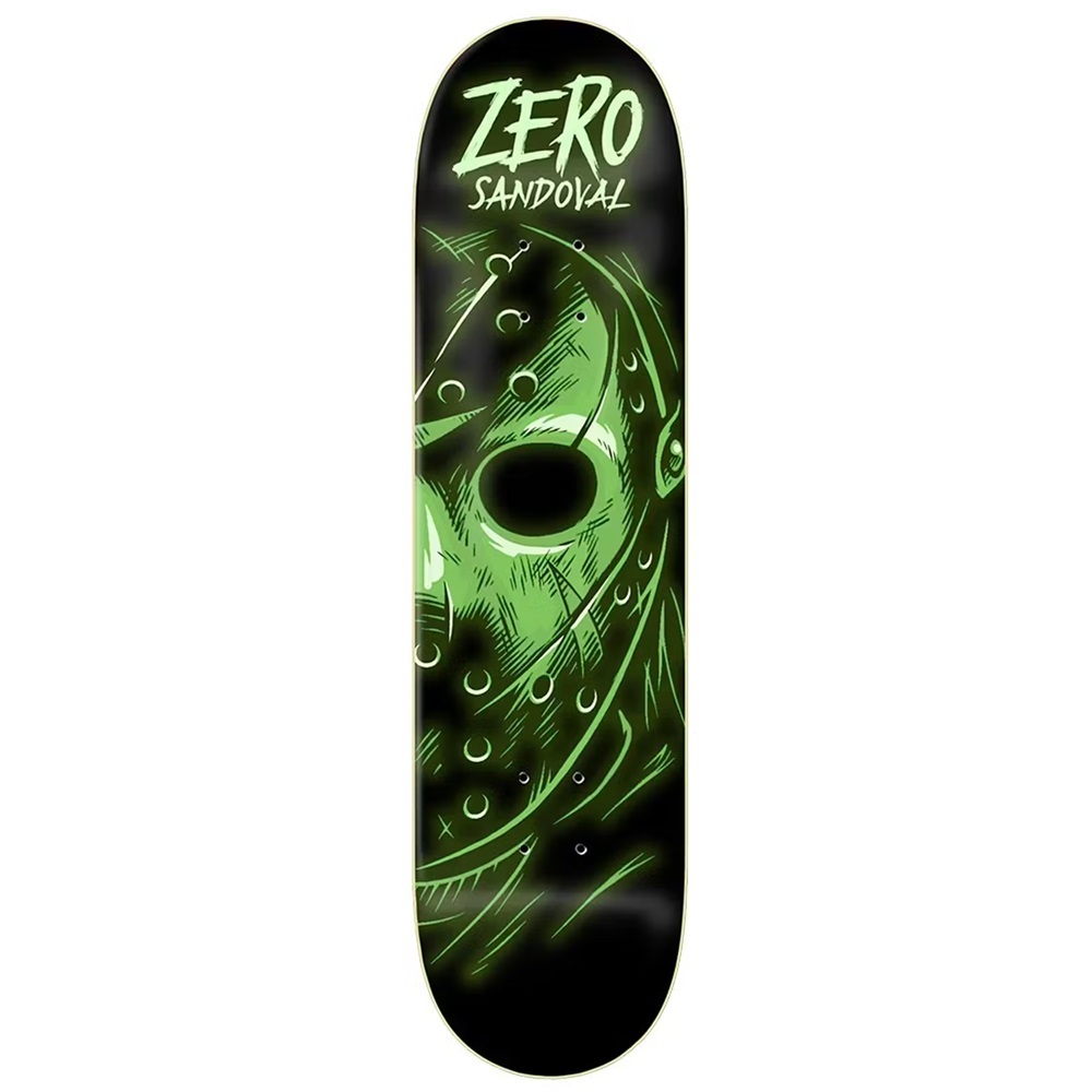Zero Fright Night GITD Tommy Sandoval 8.5 Skateboard Deck