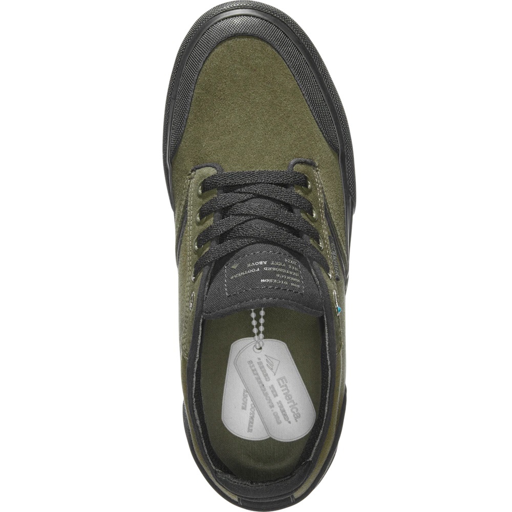 Emerica Dickson X Six Feet Above OD Black Mens Skate Shoes [Size: US 8]