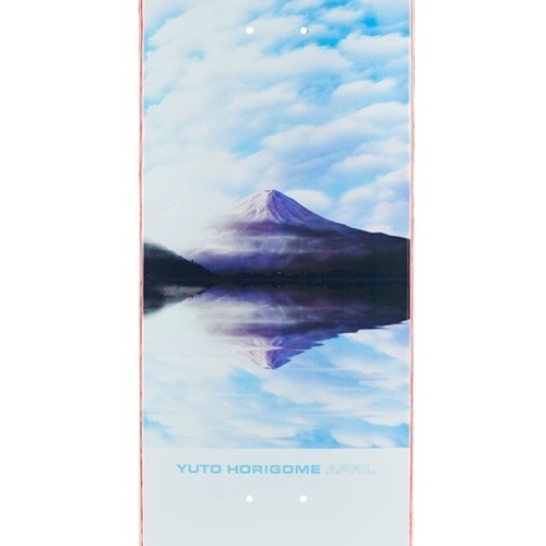 April Yuto Horigome Fuji 2 White 8.25 Skateboard Deck
