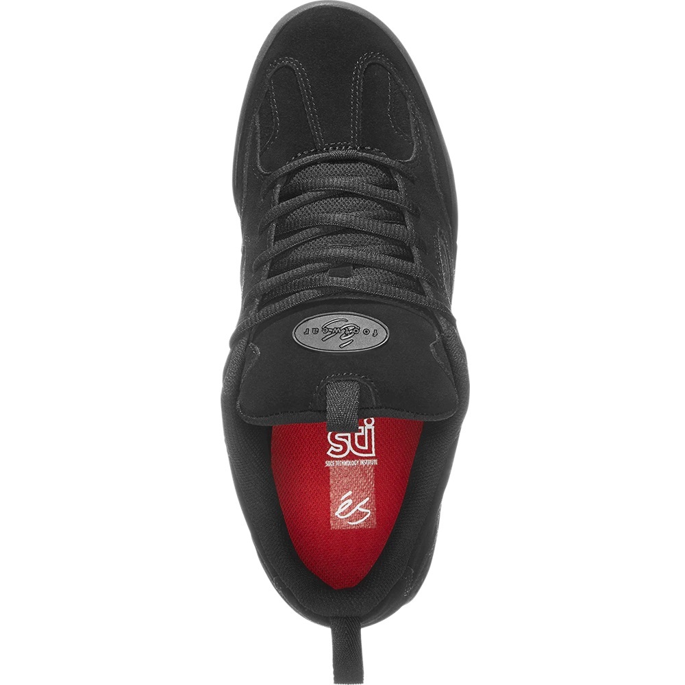 Es Quattro Black Black Mens Skate Shoes [Size: US 10]