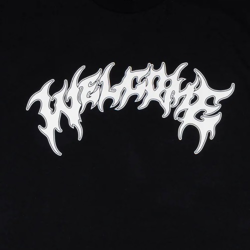 Welcome Skateboards Barb Black T-Shirt [Size: S]