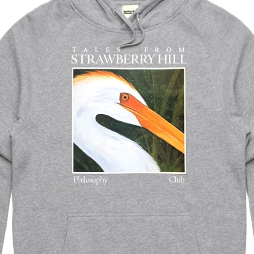 Strawberry Hill Philosophy Club Tales From Strawberry Hill Grey Hoodie [Size: L]