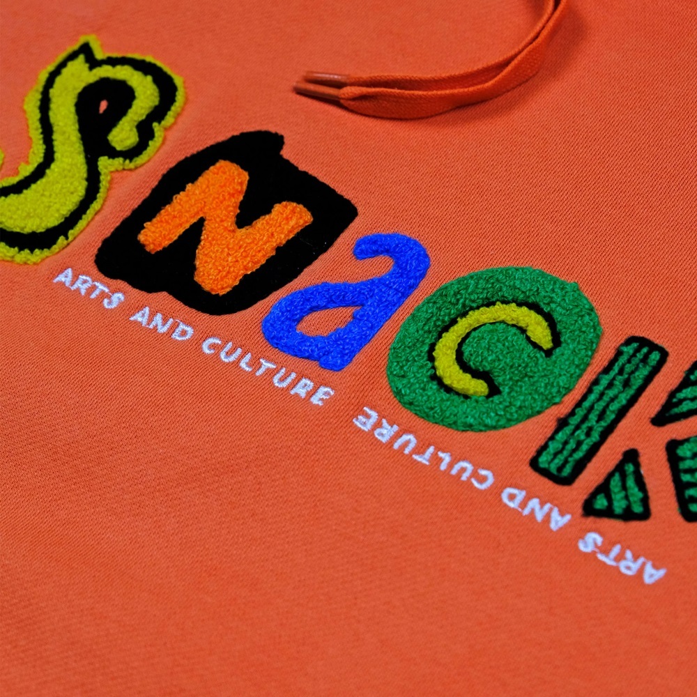 Snack Skateboards Pot Luck Persimmon Hoodie [Size: L]