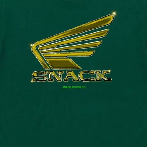 Snack Skateboards Chrome Wings Pine T-Shirt [Size: M]