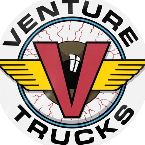 Venture Bloodshot Small Skateboard Sticker