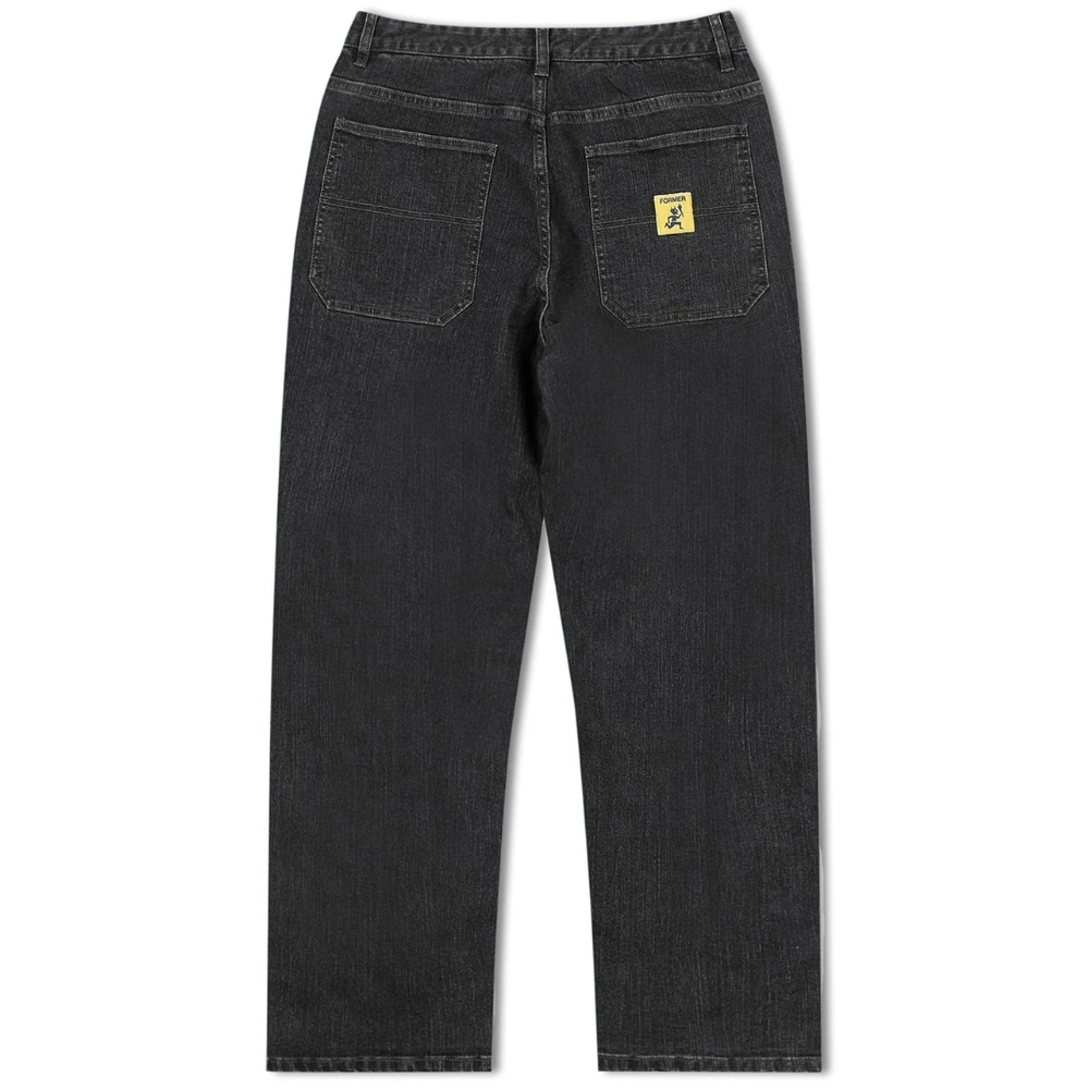 Former Reynolds Distend Black Stone Jeans [Size: 30]