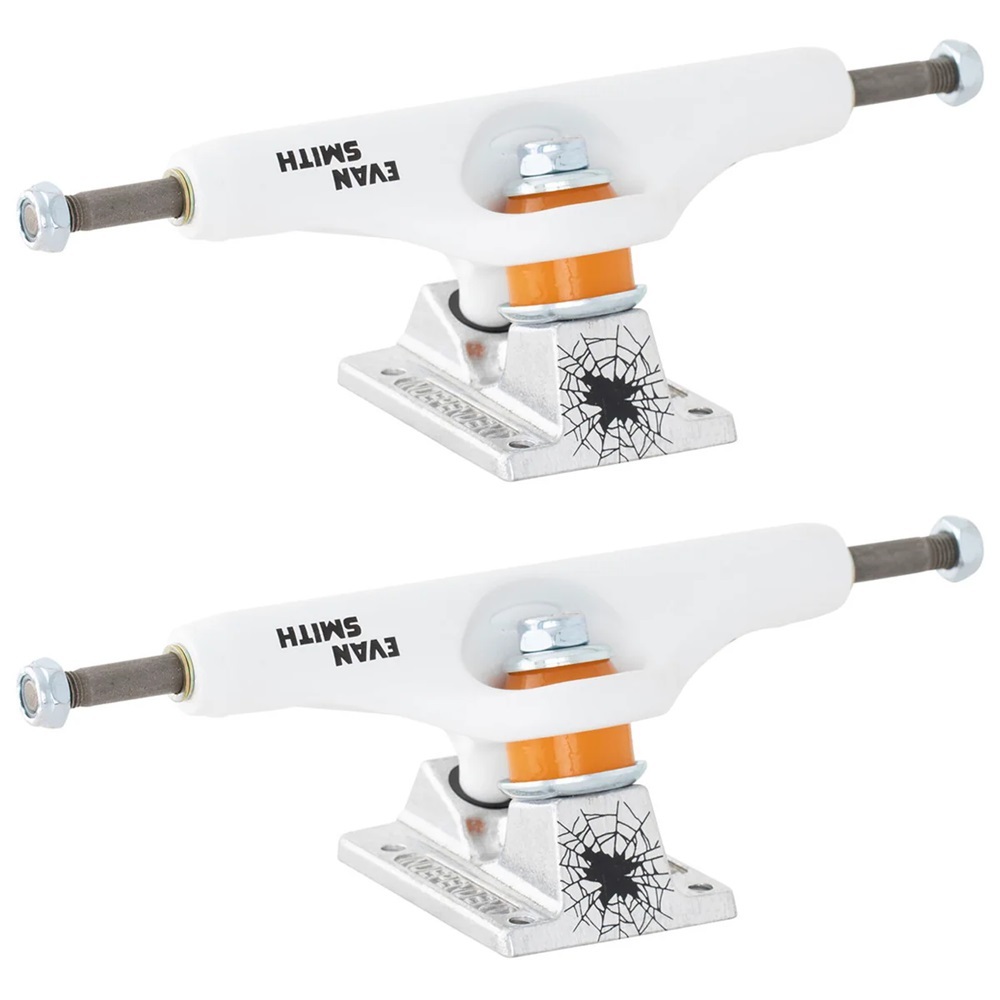 Independent Pro Evan Smith White Silver Set Of 2 Skateboard Trucks [Size: 139]