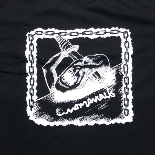 No Manuals Skewer Black T-Shirt [Size: M]
