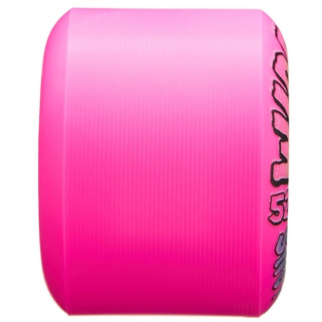 Roues De Skateboard Snot Wheel Co. 52 Mm Swampy Gator 99A - Noyau Transparent Vert/Noir