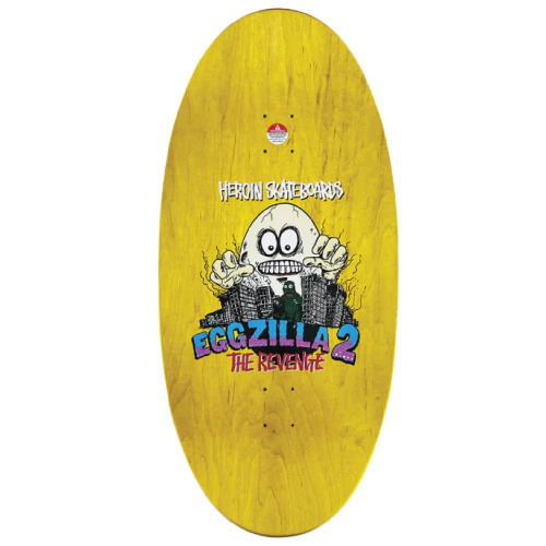 Heroin Eggzilla 2 14 Skateboard Deck