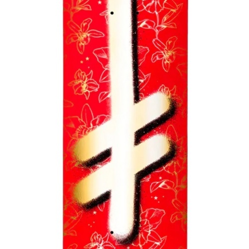 Deathwish Yuri Facchini Gang Logo Orchids 8.25 Skateboard Deck