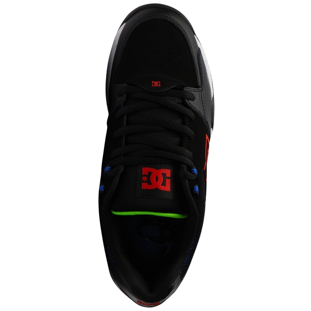 DC Versatile LE Black Red Blue Mens Skate Shoes