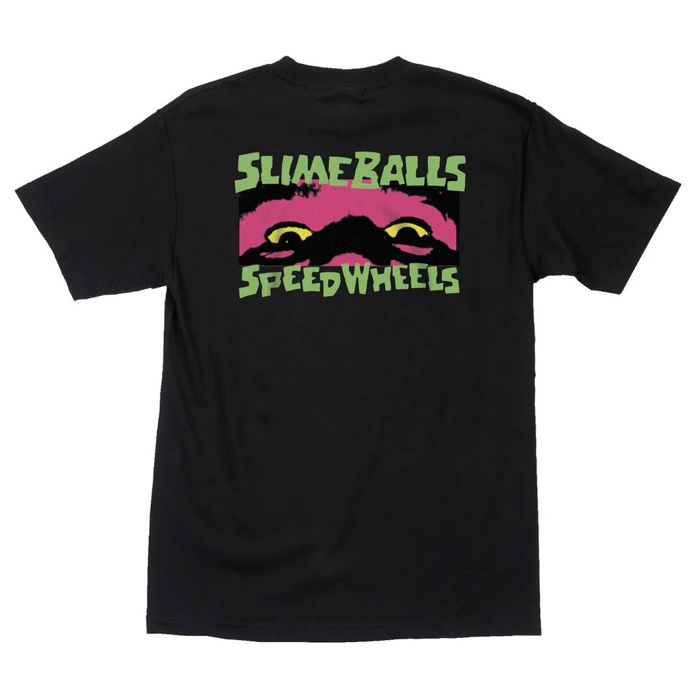 Santa Cruz Slime Balls Speed Freak Black Mens Black T-Shirt