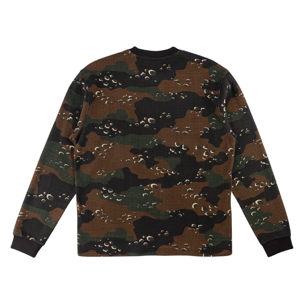 Welcome Skateboards Covert Camo Thermal Timber Long Sleeve Shirt [Size: S]