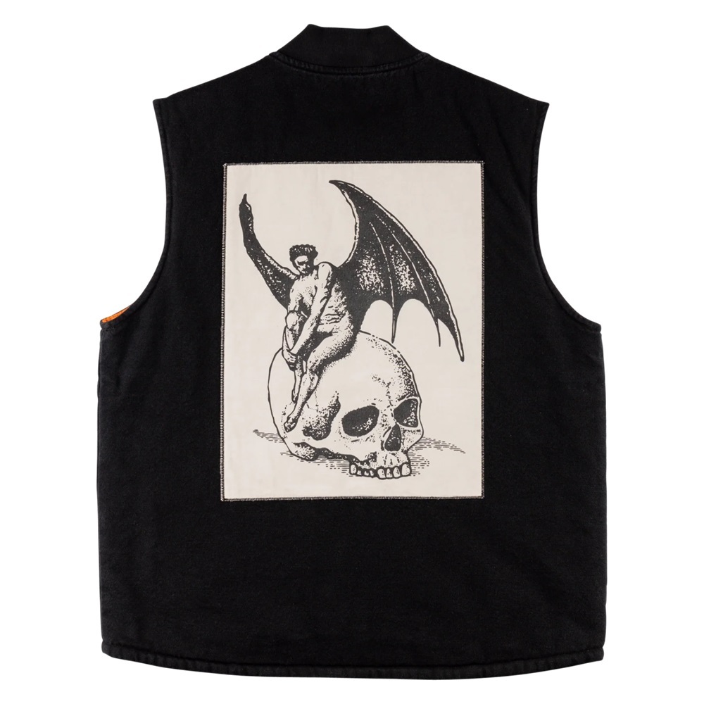 Welcome Skateboards Nephilim Canvas Black Vest [Size: S]